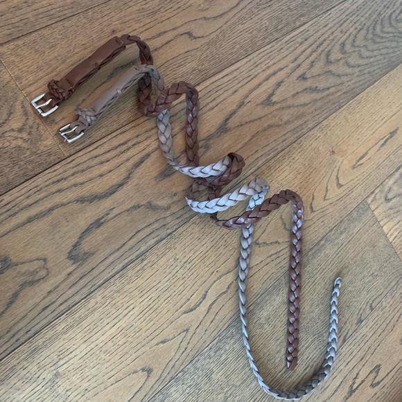 Talula Leather Braided Belts - Picture 2 of 3